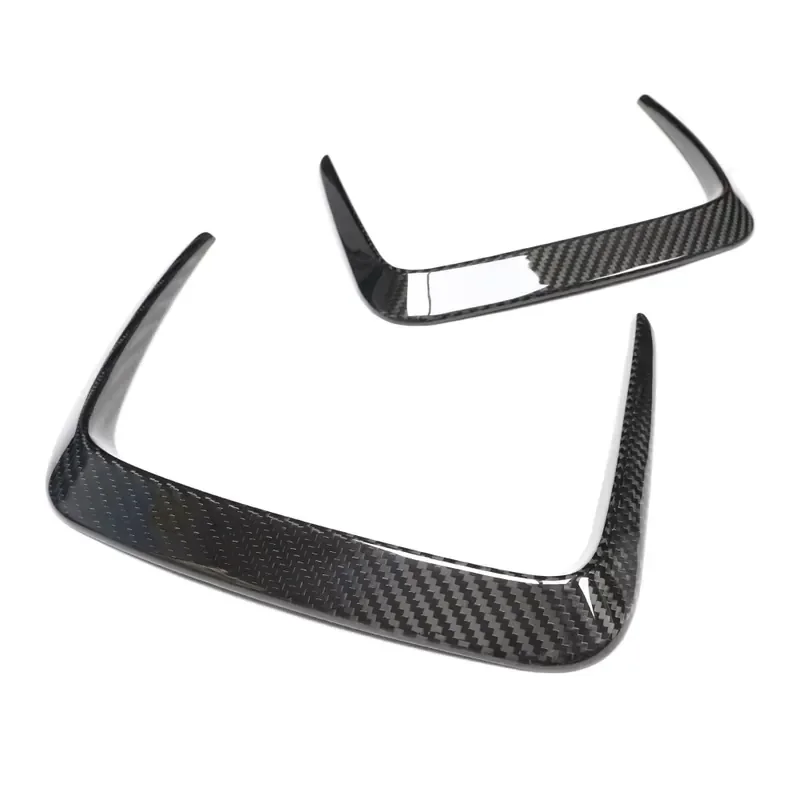 Car Parts Dry Carbon Fiber Front Hood Bonnet Vent Trim Cover for G80 G82 G83 M3 M4 2021+