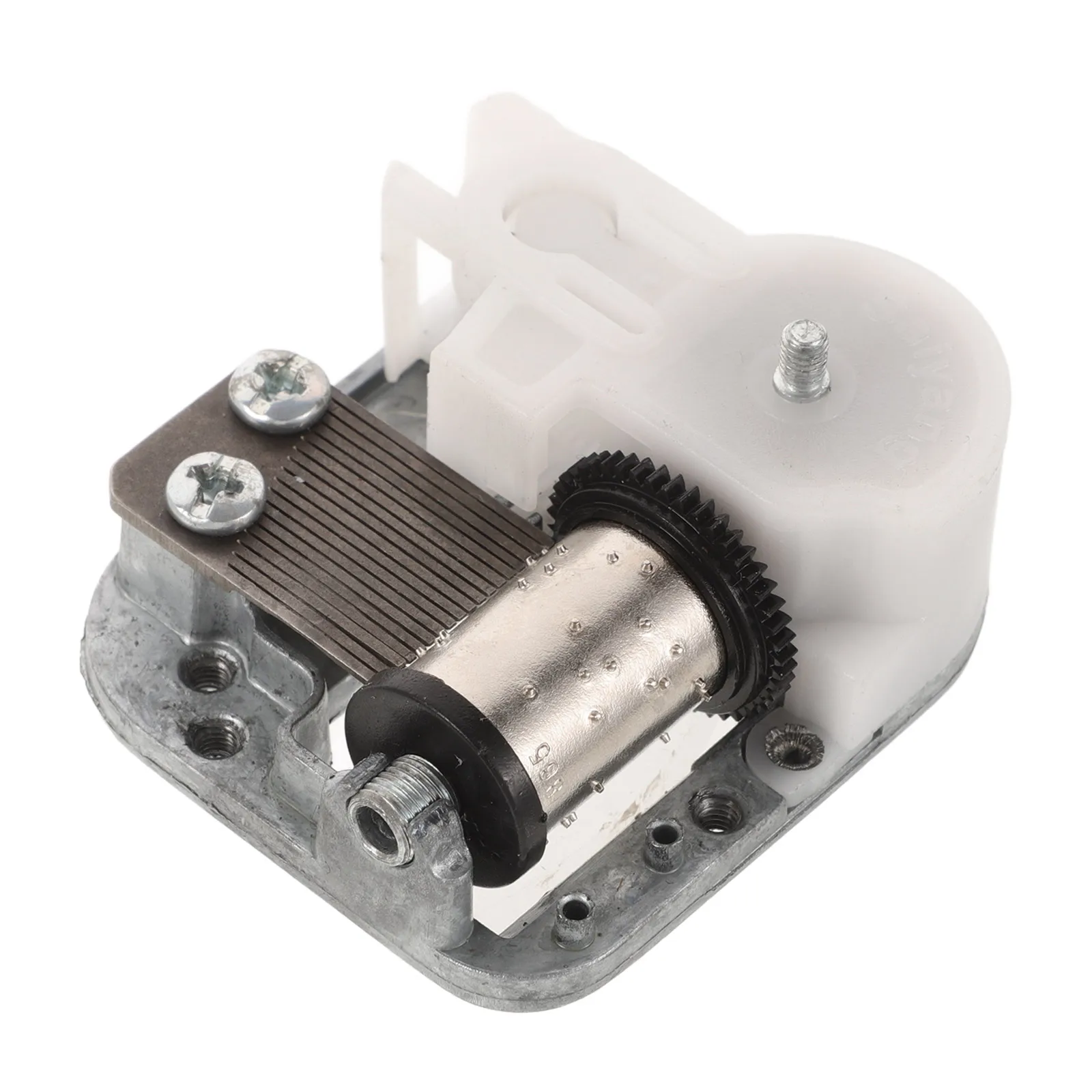 

Music Box Dual- Mechanism 18NS33 Movement Kit Double Threaded Shaft .0 Reverse Screw Mushroom Head for DIY Wooden Plastic