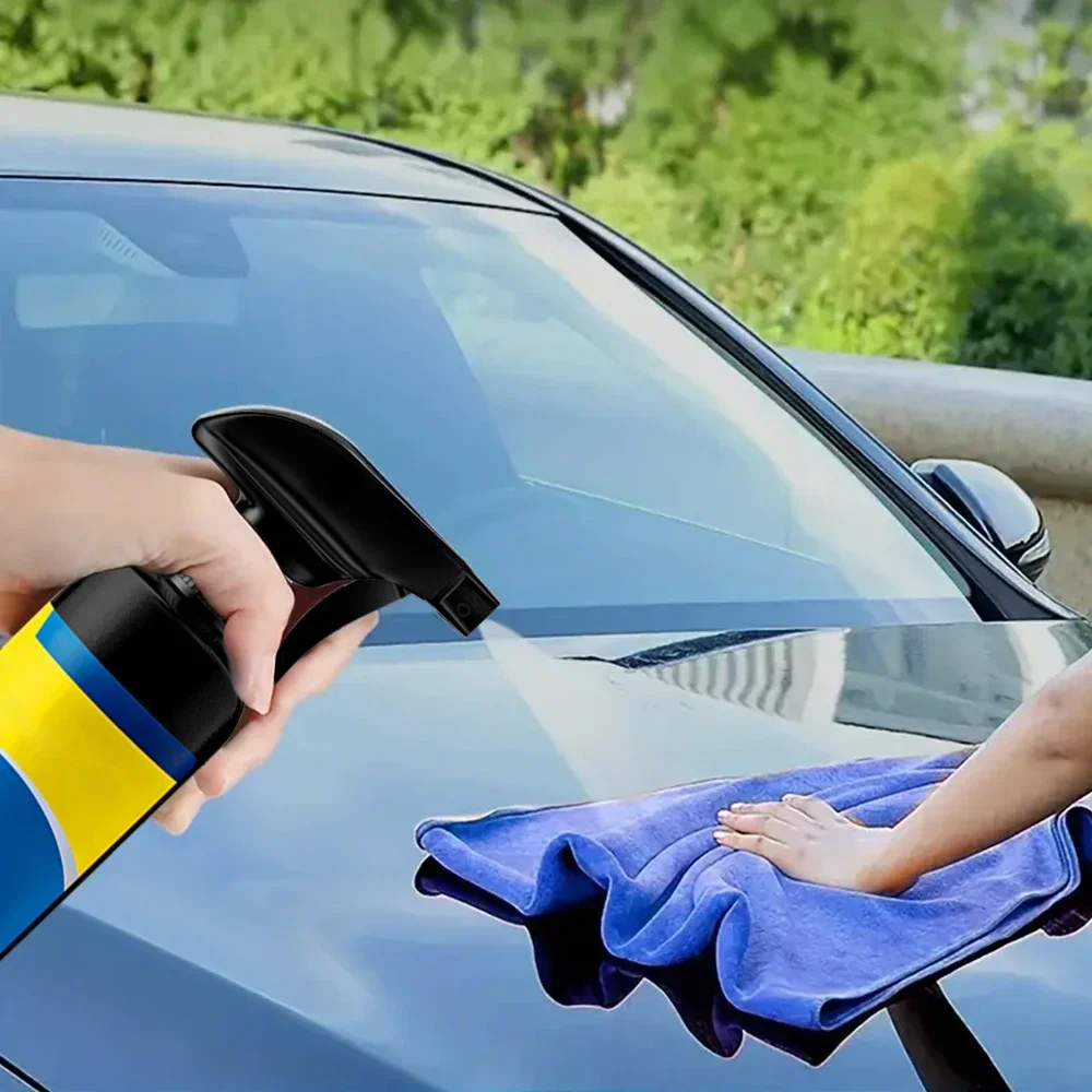 

YC12 Y16 500 мл автомобильное быстрое нано-керамическое покрытие, спрей, быстрый эффект, полировщик краски, защита от царапин, интенсивный блеск, водостойкий