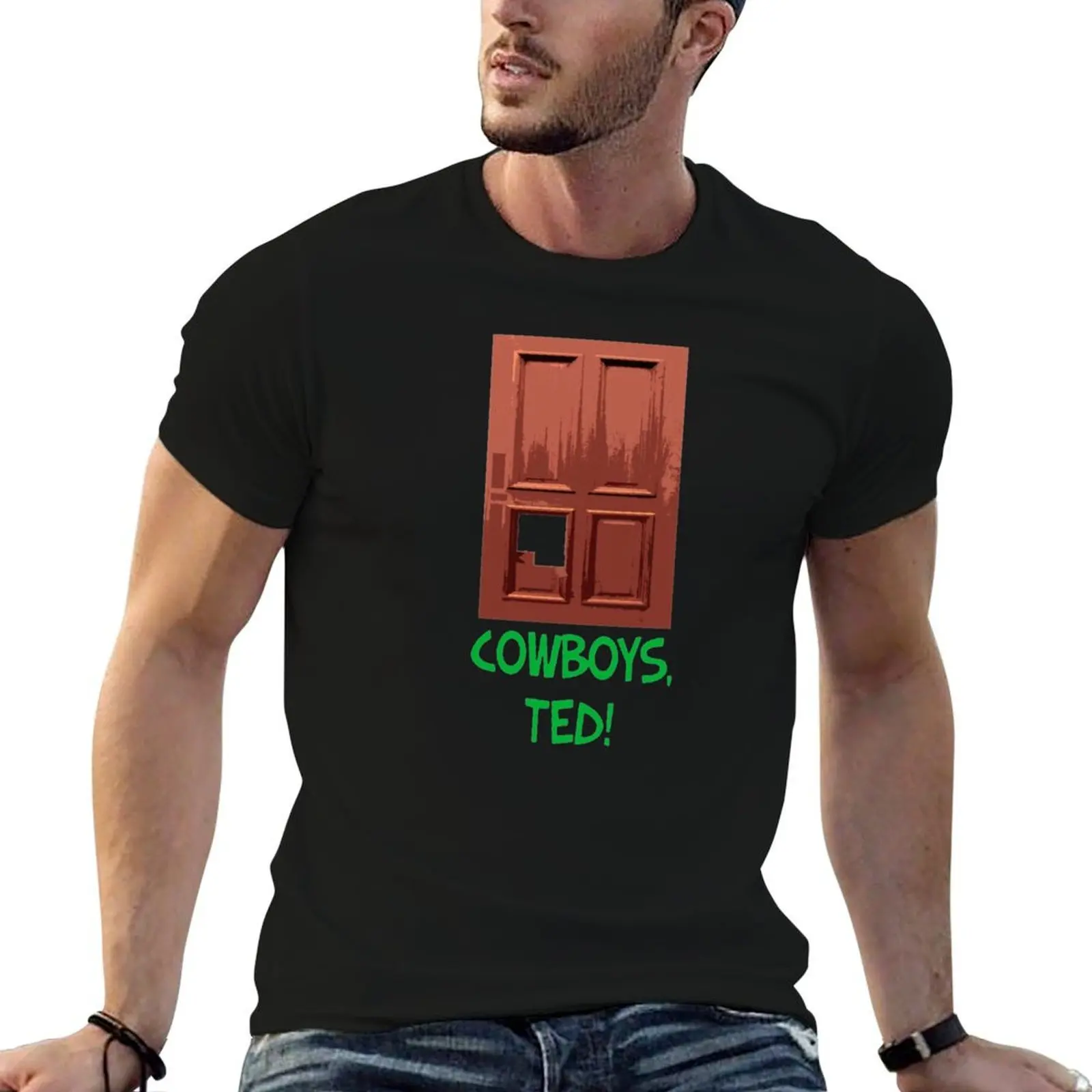 Cowboys, Ted! T-Shirt vintage custom shirt mens graphic t-shirts big and tall