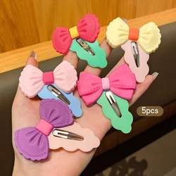 5 bow hair clips Korean version BB clip sweet hair accessory