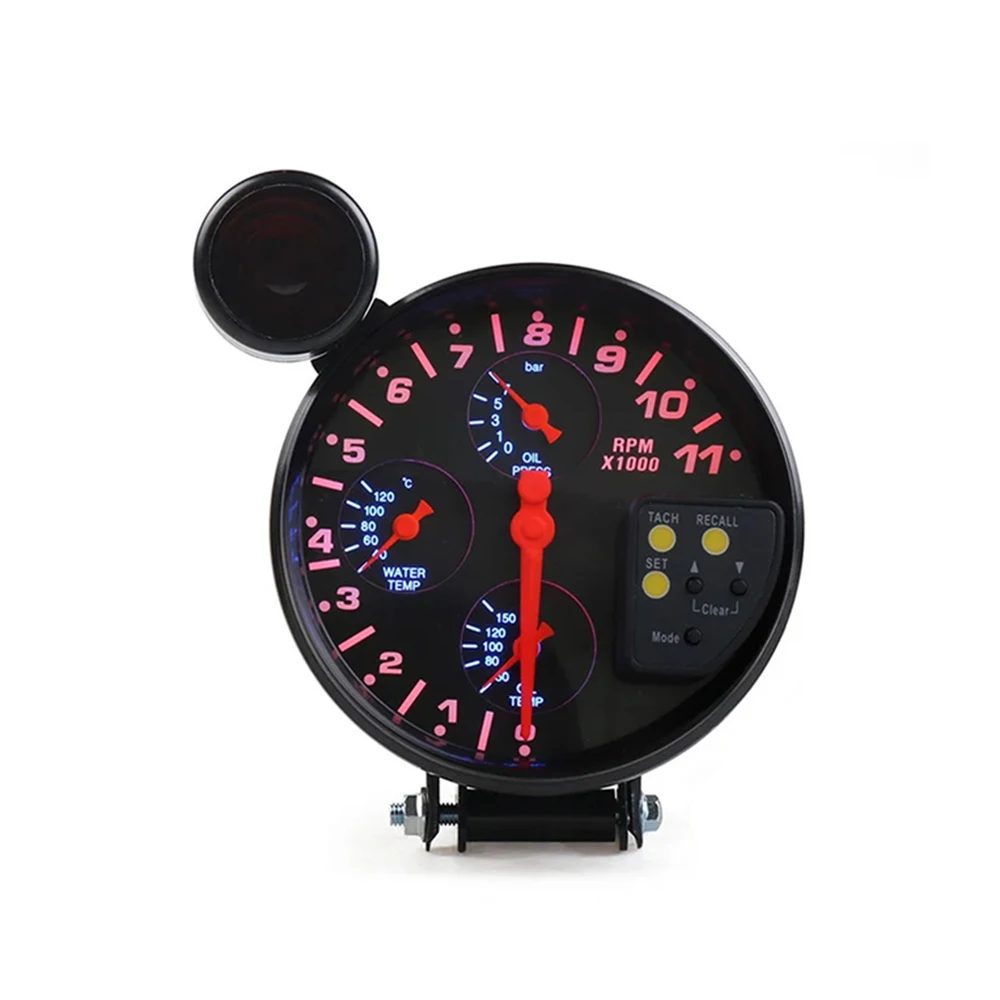 

5inch Car Tachometer Oil Temperature Gague Oil Pressure Meter