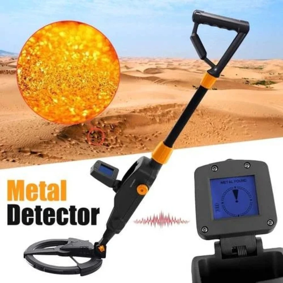 MD-1008A Kid Metal Detector Underground Beach Searching Gold Finder Treasure Digger Kit Hunter Mine Scanner Search Outdoor Tool