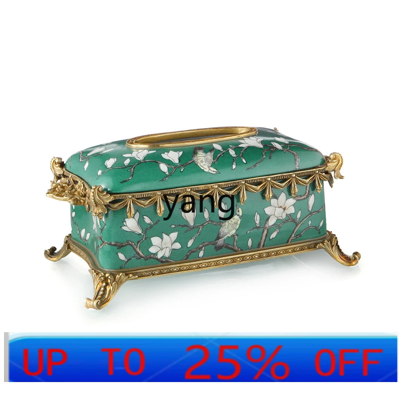 

ltt Tissue Box Paper Extraction Box Club Decorative Crafts Furnishings