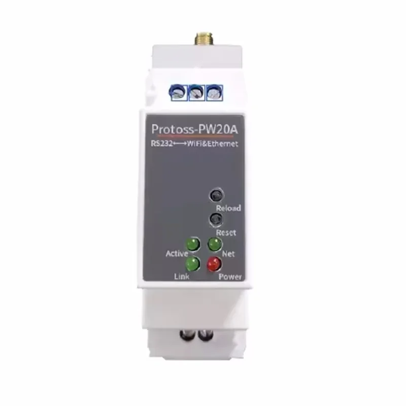 PW20A DC Power Supply V-O Level Flame Retardant S232 to Wireless WiFi/Ethernet Serial Communication Server