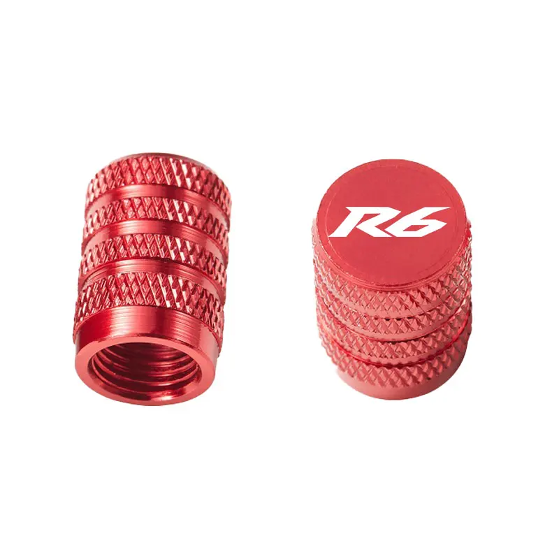 دراجة نارية عجلة الاطارات أجزاء صمام الجذعية قبعات غطاء الملحقات لياماها YZF R6 ياماها YZF-R6 #6