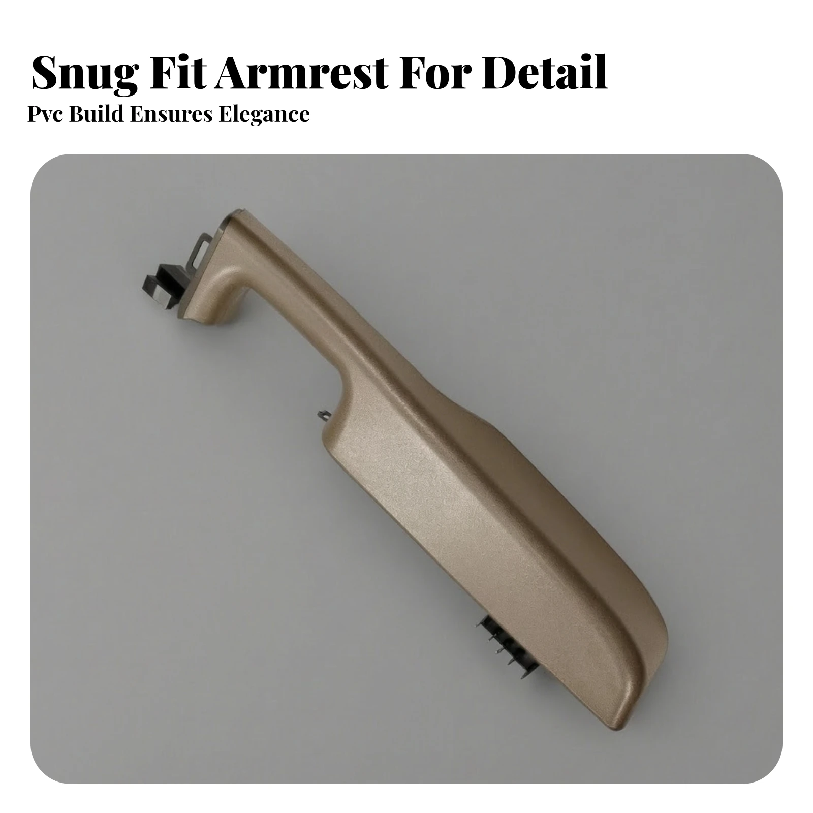 Side Door Armrest Compatible Automotive Armrest Interior Trim Front Auto Part Tapered for Car Owners