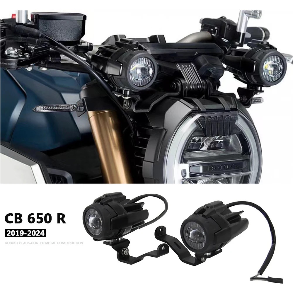 

Motorcycle Accessories Fog Lights FOR Honda CB650R 2019 2020 LED Auxiliary Fog Light Driving Lamp CB 650R CB650 R