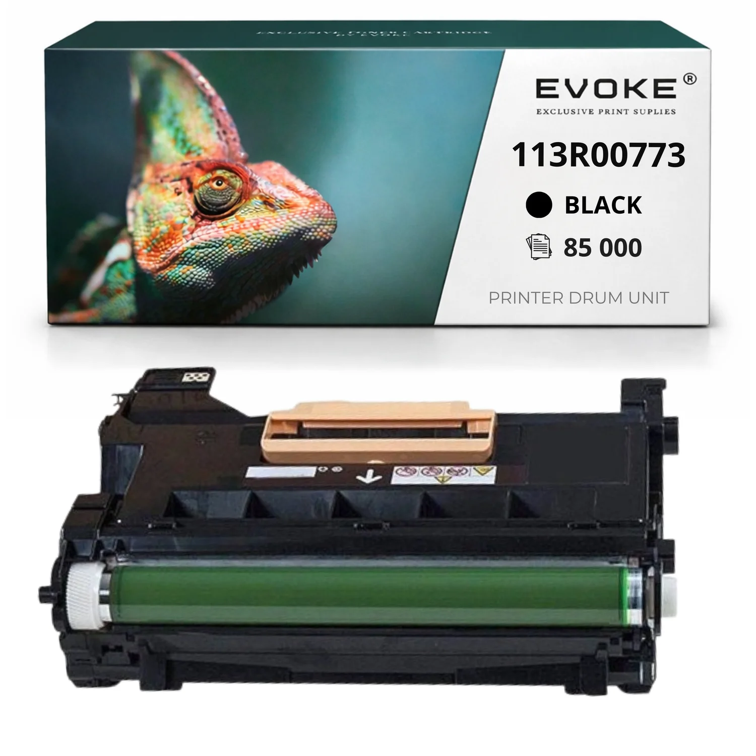 Evoke Compatibele Trommel voor Xerox X3610 X3615 113R00773 Zwart 85000 Pagina's Phaser 3610/3610Dn Workcentre 3615/3655