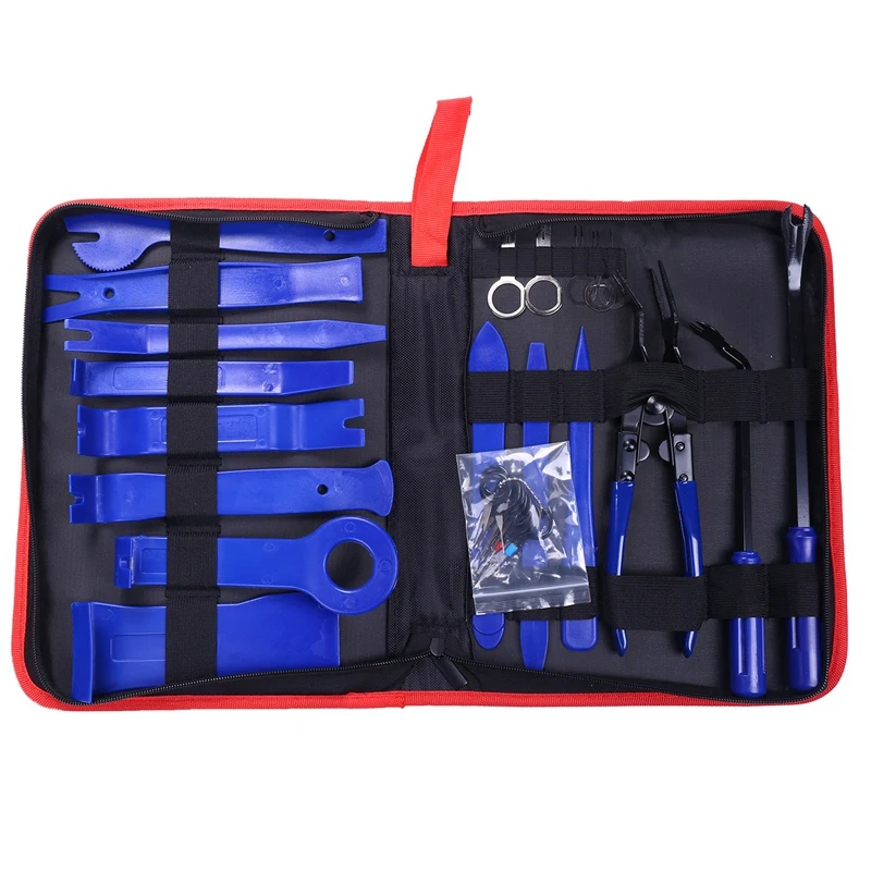 

30 Pcs/Set Panel Removal Open Pry Tools Kit Car Dash Door Radio Trim Cars Universal Special Disassembly Repair Tool