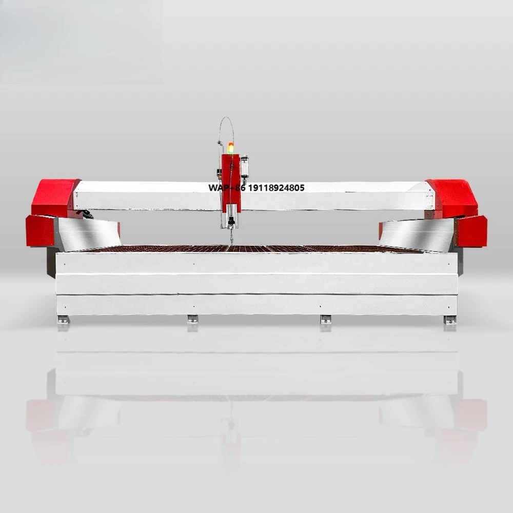 Hoyun Machinery 3 Axis Water Jet Stone Cutting Machine Marble Granite Ceramic Tile Quartz Slab Automatic High Efficiency Motor