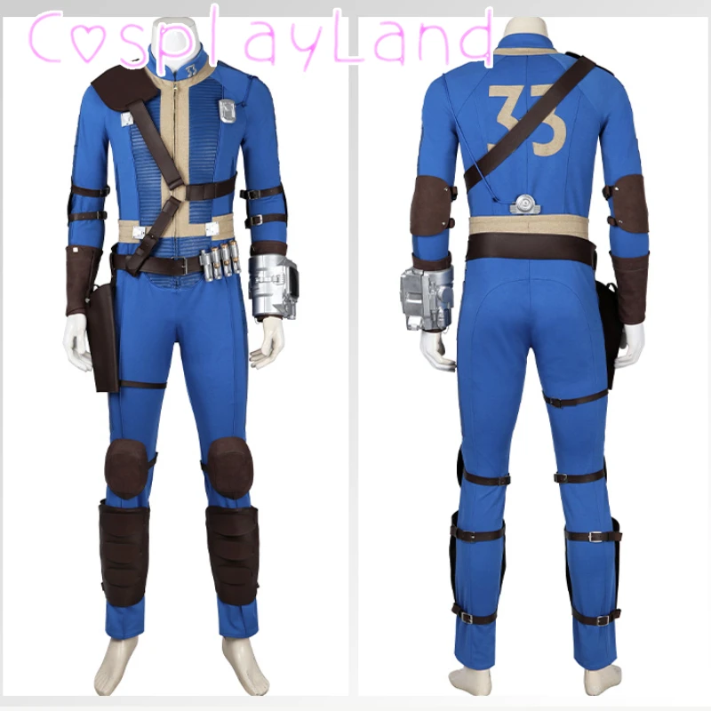 Man Fall Cos Out Cosplay Sole Survivor Vault Cosplay Costume Nate Suit Battle Suit Full Set Halloween Carnival Party Disguise