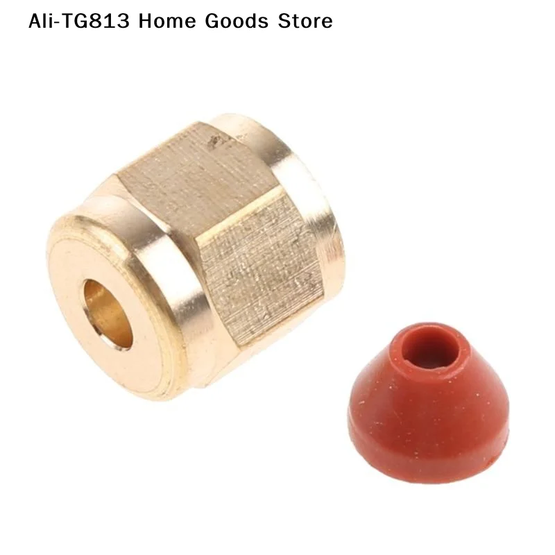 [TG813]Fog Machine Pump Parts Copper Cap Nozzle Kit Leak-Proof Silicone Gasket Filter Nozzle For Live Performance