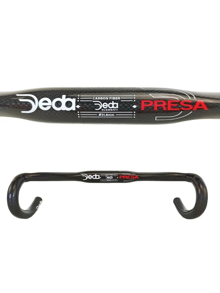 AliExpress DEDA Presa Carbon Road Bike Handlebar Bicycle Handle 31.8mm Carbon Fiber Bent Bar 380/400/420/440mm
