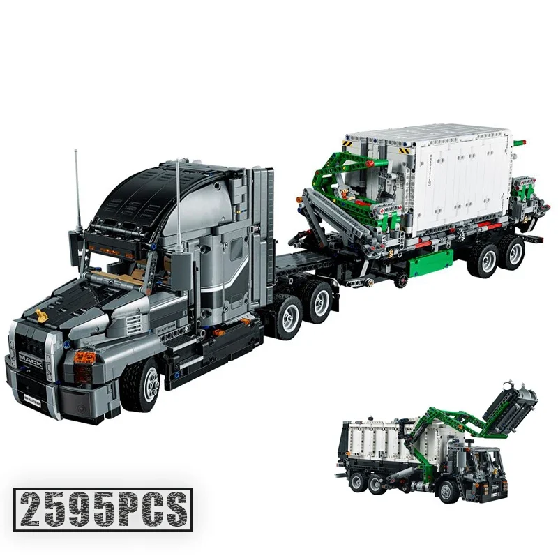 Out of Print MACK Anthem 2695PCS Compatible with 42078model Buiding Kit Block Self-locking Bricks Birthday Christmas Gift