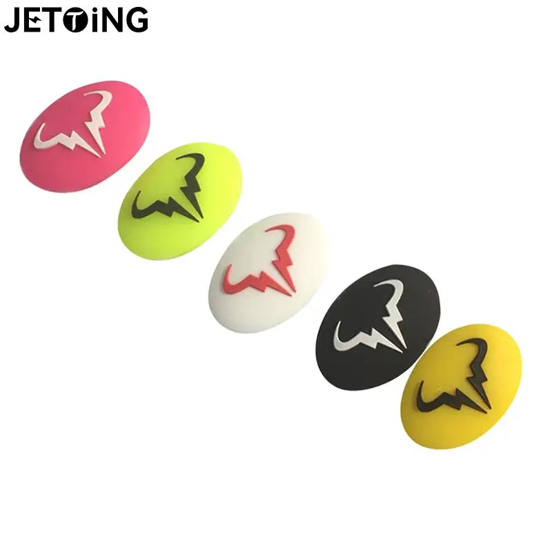 Tennis Cartoon Racket Shock Absorber Vibration Dampeners Silicone Durable Tennis Accessories