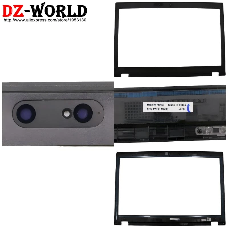 LCD Bezel Cover Screen Front Frame Shell Case For Lenovo ThinkPad P72 Laptop 01YU201