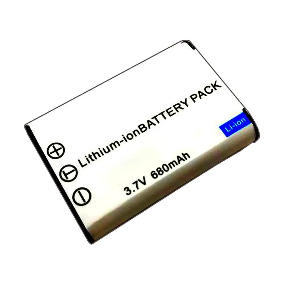 Replacement Camera Battery For Sony Mini HDR-AZ1 For Nikon Coolpix S550 S560 For Olympus FE-370 For Optio L50 NP-BY1 680mAh