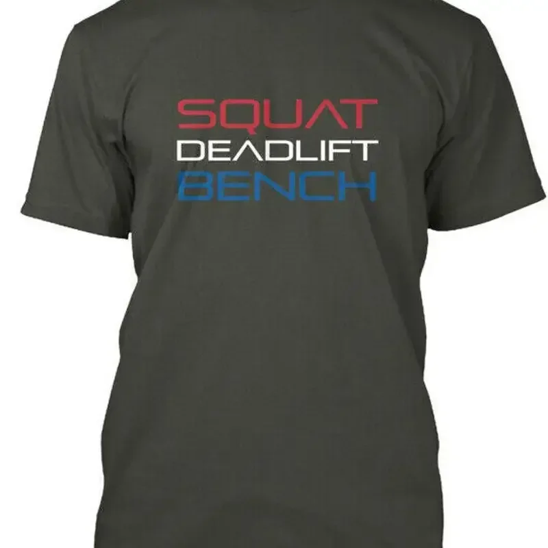 For The Love Of Powerlifting Squat Deadlift Bench T Shirt