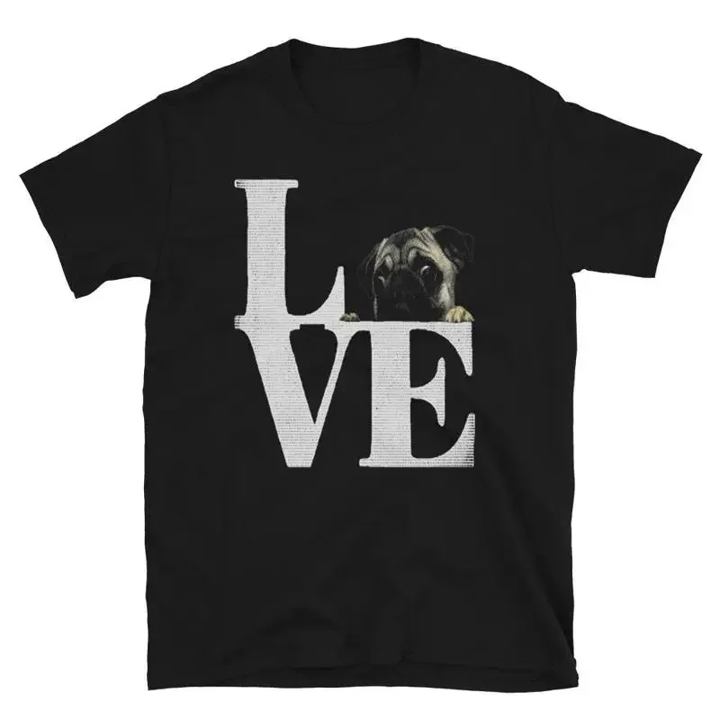 PUG LOVE PUG DOG Animal Camisa de animal divertido