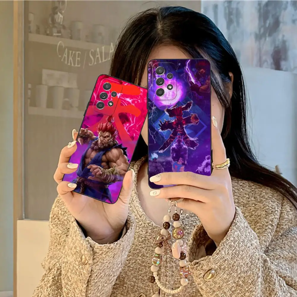 حافظة لهاتف سامسونج جالاكسي M55 54 42 35 34 33 32 23 22 15 14 13 12 F55 5G غطاء ملون للهواتف المحمولة