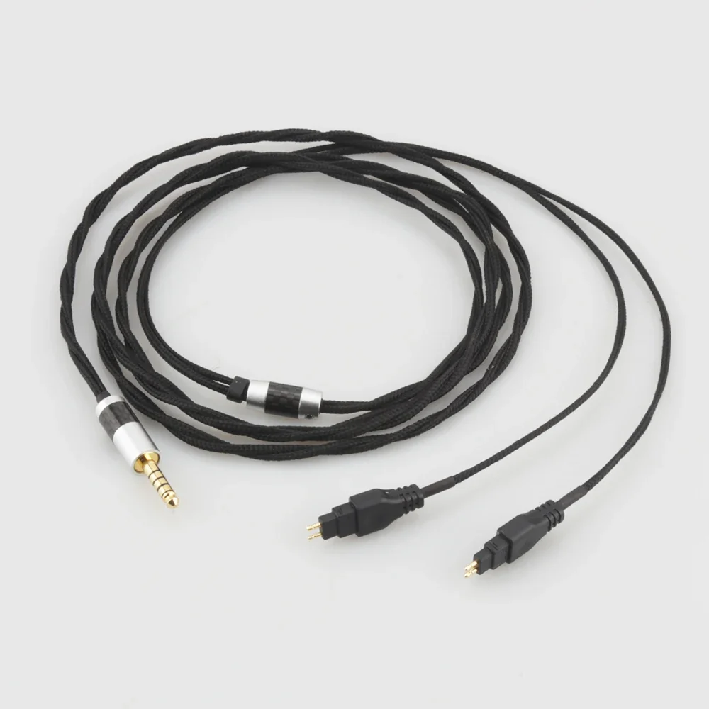 

Audiocrast 4.4mm Balanced Male Upgrade Headphone Cable for HD650/HD565/HD580/HD600/HD660S/HD25 Headphones Bronze