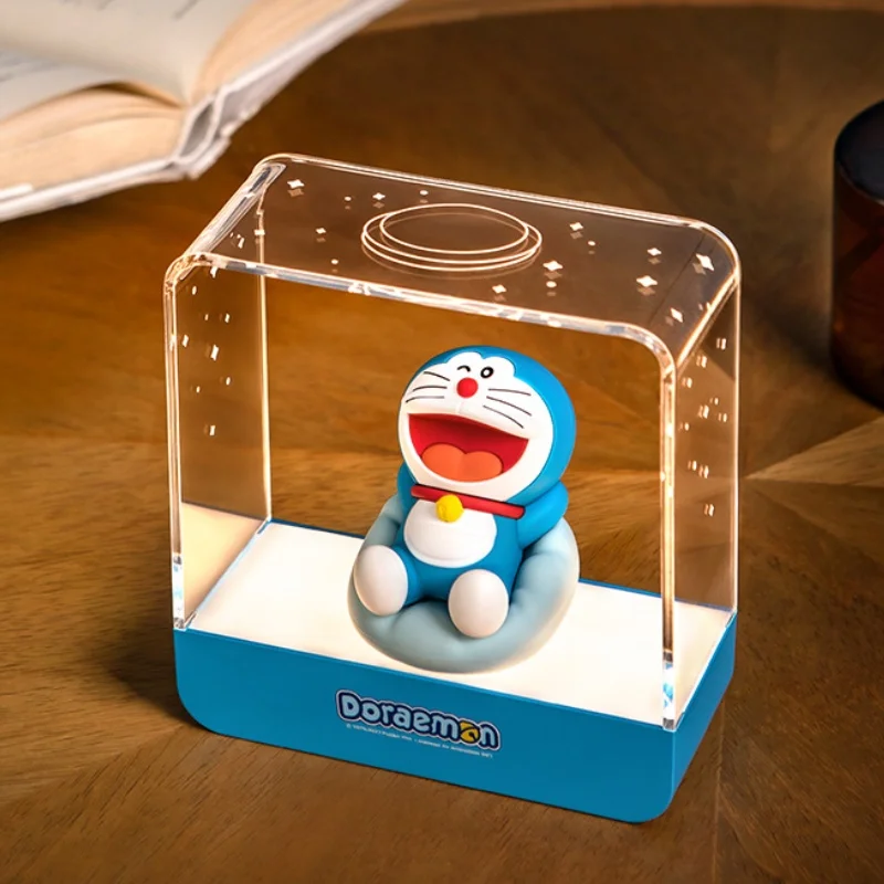 Genuine Doraemon Anime Character Peripheral Table Lamp LED Night Light Jingle Cat Bedroom Atmosphere Light Ornaments