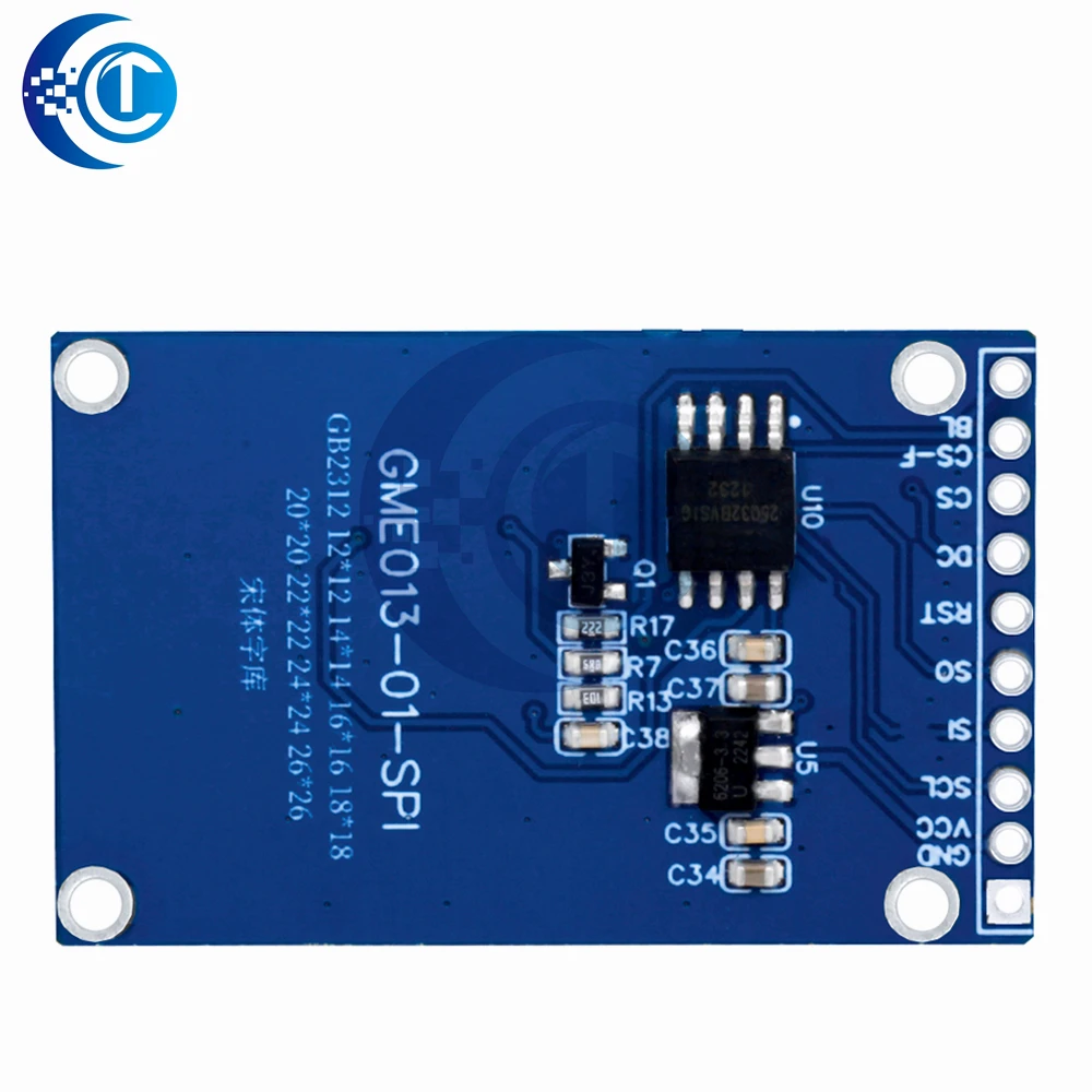 1.3-inch 240×240 TFT LCD Display Module with ST7789V Driver (SPI Interface, Full Color)