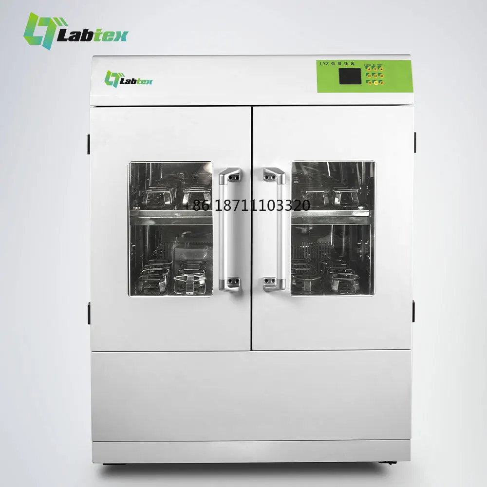 LABTEX Shaking Incubator Double layer Lab 170L/280L/582L 300rpm LCD Biotechnology Agricultural Cell Culture Thermostatic