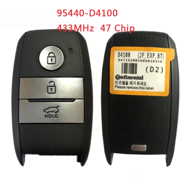 HNKeys For Kia Optima Smart Key 434Mhz 47 Chip Fcc Id Svi-Jffgec0 95440 D4100 Fob 95440D4100 2014Dj6257 0578-15-5151