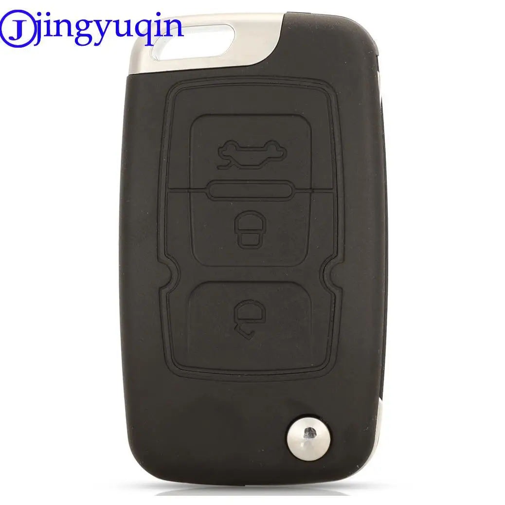 

jingyuqin 10ps 3 Buttons Car Remote Key Shell For Geely Emgrand 7 EC7 EC715 EC718 Geely Emgrand 7-RV EC7-RV EC715-RV EC718-RV