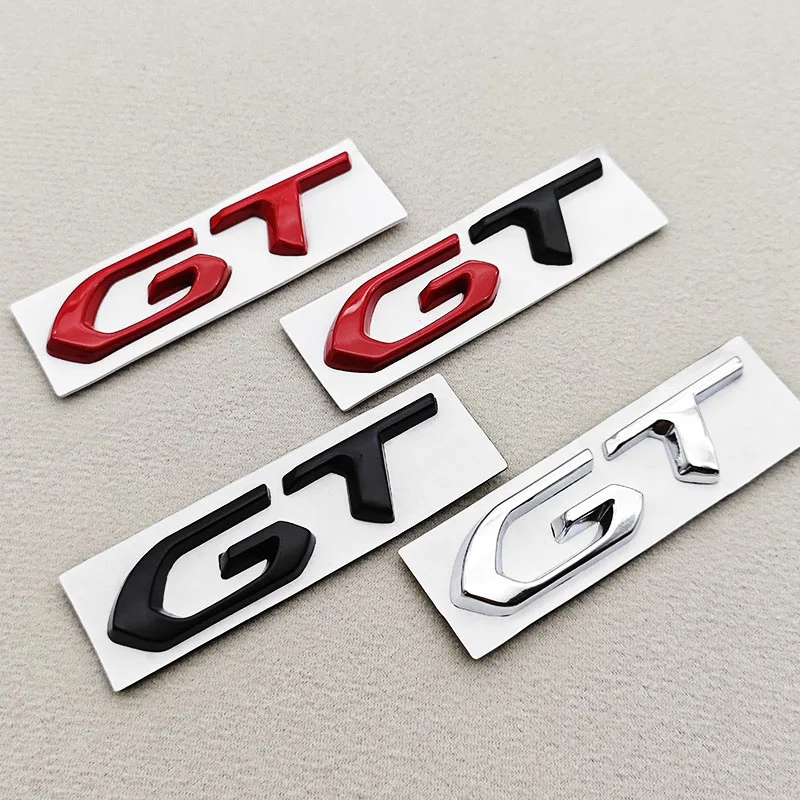 

2026 Горячая для VW VOLKSWAGEN 3D металлическая наклейка на автомобиль с логотипом GT, боковое крыло, задний багажник, эмблема для Peugeot 308 408 208 508 3008 400