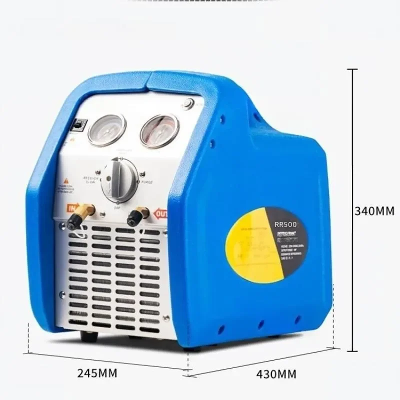 Automatic Electric Refrigerant Recovery Machine Aluminum Cylinder Recycling Unit for HVAC Air Conditioner Cold Storage