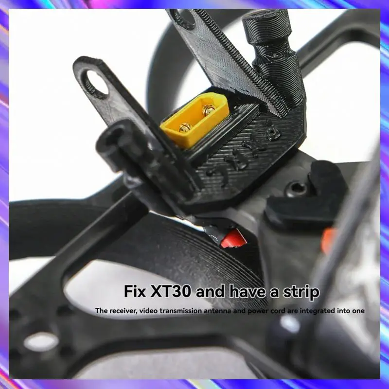 

A24U 2.5Inch FPV Frame Kit Super Shock Absorption Compatible With O3/O4 Pro Air Unit VTX Drone Parts