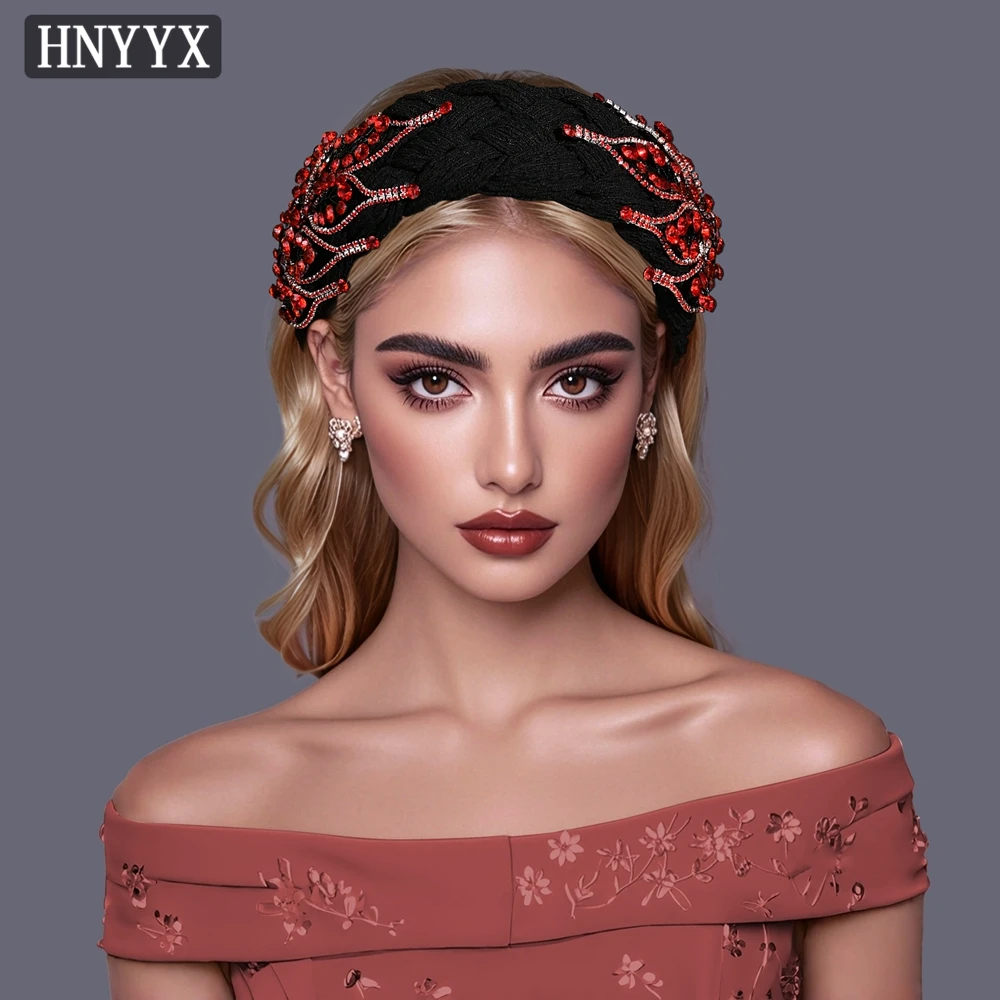 

YouLaPan Fashionable Bridal Wedding Headbands Handmade With Rhinestones Daily Girls' Banquets Dances Party Hair Accessories YXA3