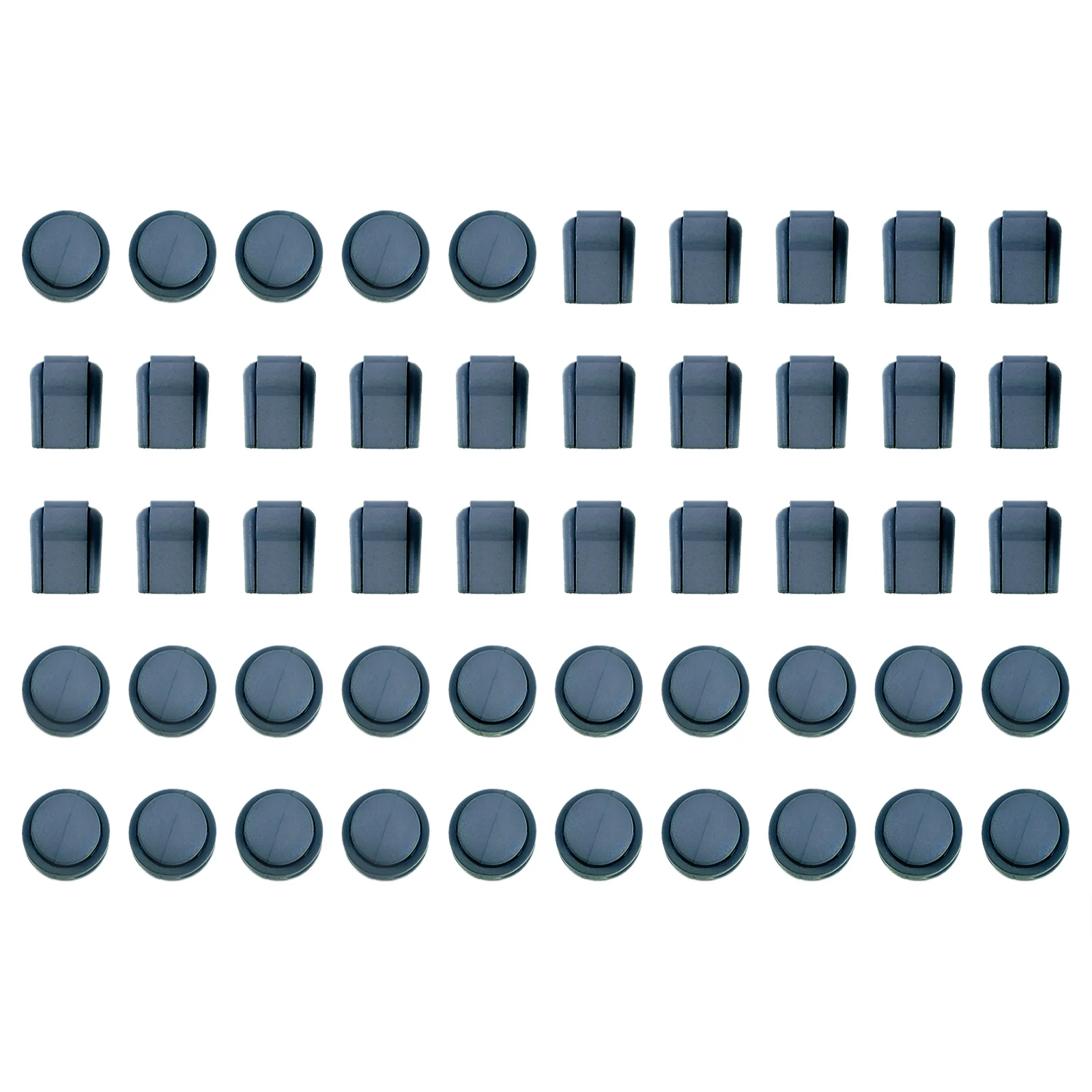 

1Set Shoelace Tail Clips Anti-Slip Buckles ABS Material Easy Carry Storage No Edges Loosened Frequent Spring Buckles Plastic