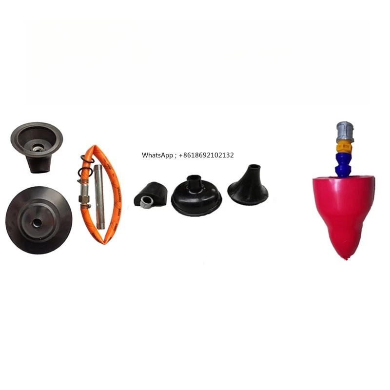 Toilet clogging artifact, toilet dredger, one shot through high pressure gas accessories artifact