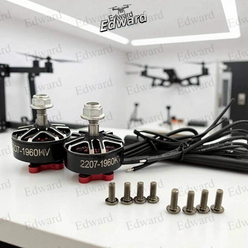 

Edward Crossing machine brushless motor 2207 1960KV 2450 model aircraft 6S crossing machine FPV drone 5 inch motor