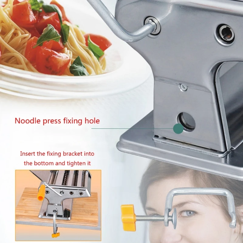 耐久性のあるパスタマシンホルダー交換用固定ヌードルメーカークリップ/ハンドル