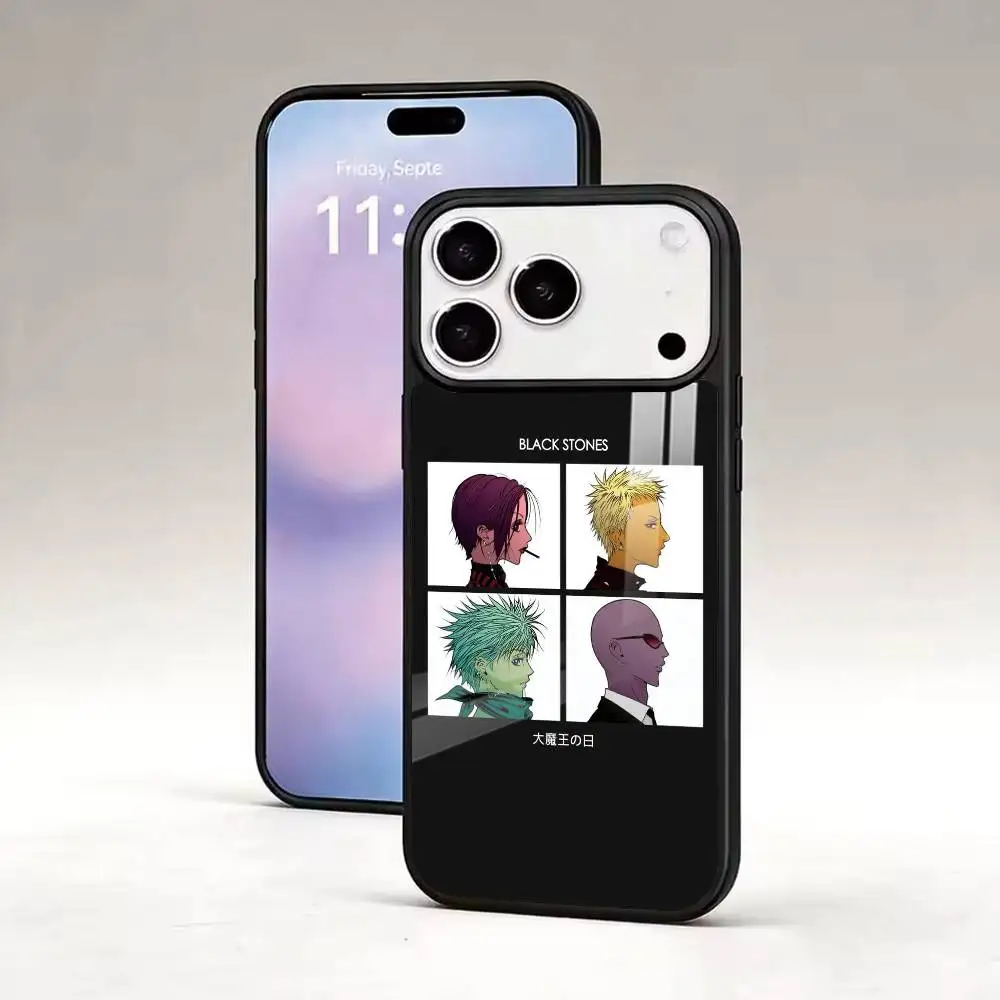 Anime Cool Nana O-Osaki Line Phone Case For iPhone17,16,15,14,13,Plus,Pro Magnetic Supports Magnetic Wireless Charging