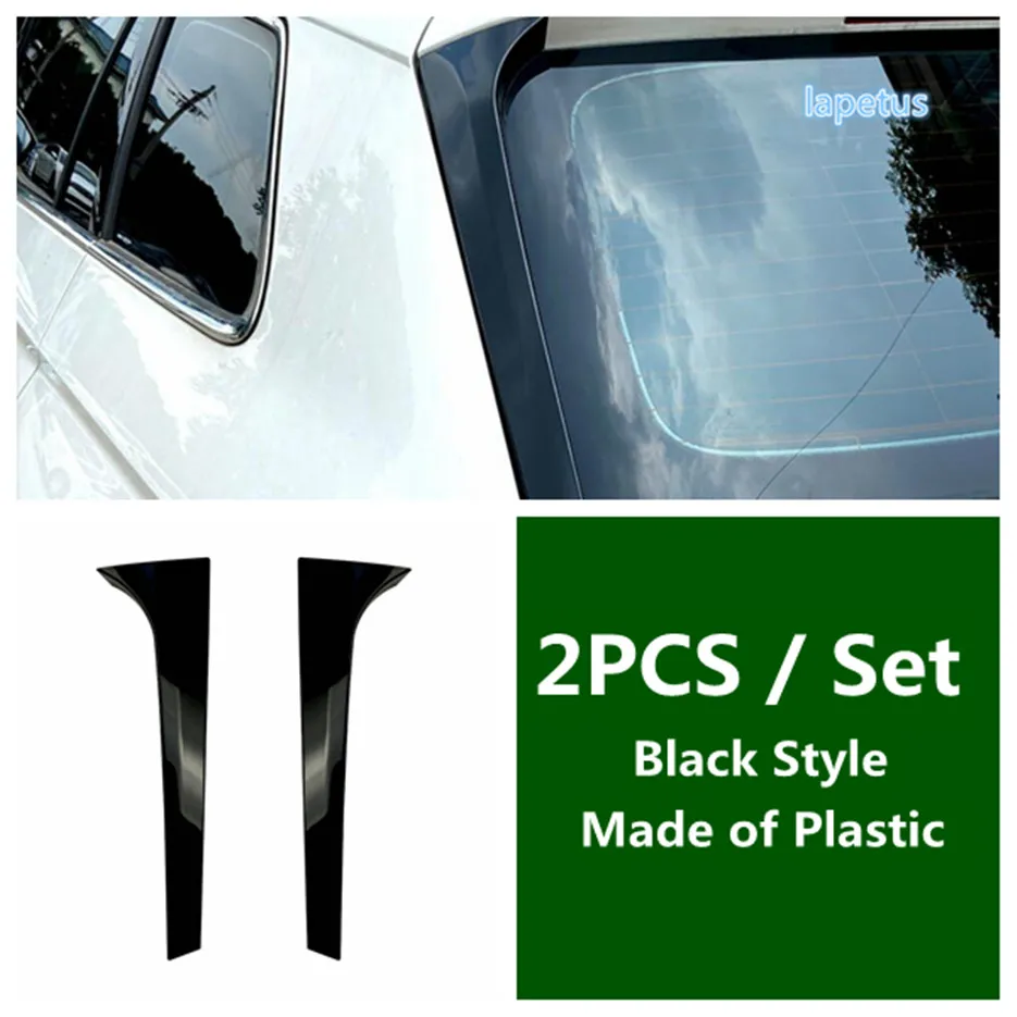 Door Rear View Window Spoiler Cover Trim Triangle Insert Garnish Bezel Car Styling Fit For Skoda Kodiaq 2017 - 2023 Accessories