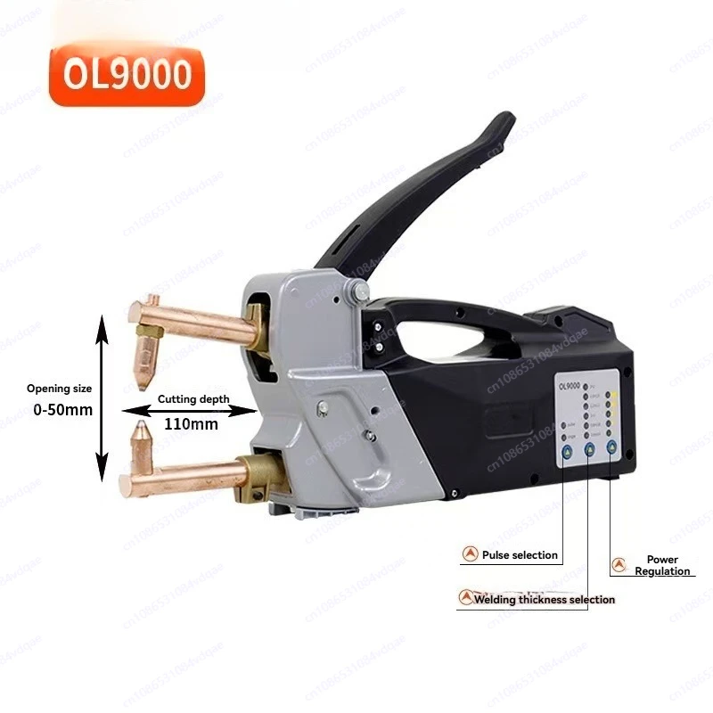 Handheld double-sided spot welding machine for automotive sheet metal resistance butt repair machine