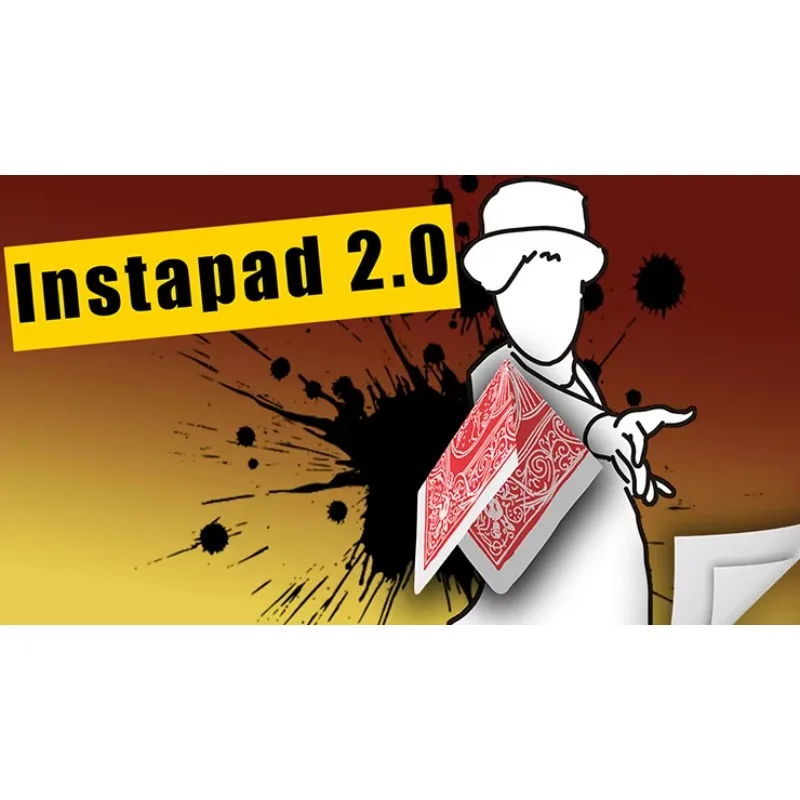 Instapad 2.0 By Danny Weiser Produced By Gee  Magic Trick Magic Gimmick Card Decks Street Performer Walk Around Performer