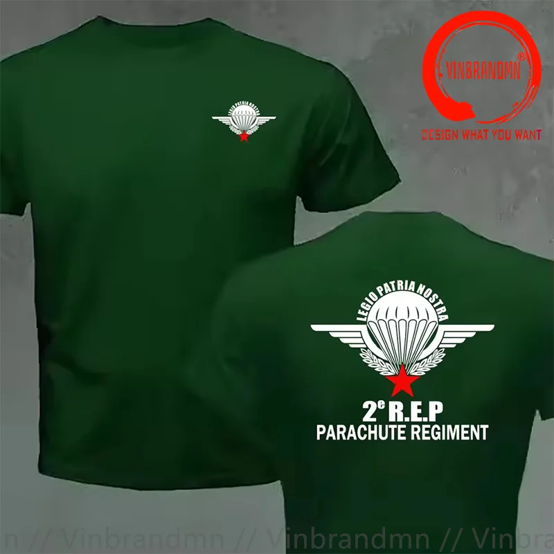 Classic Design Kyle 2e REP Parachute Regiment Legio Patria Nostra Shirt Men Fashion Trendy Casual Clothes Stylish Tops Tee Shirt