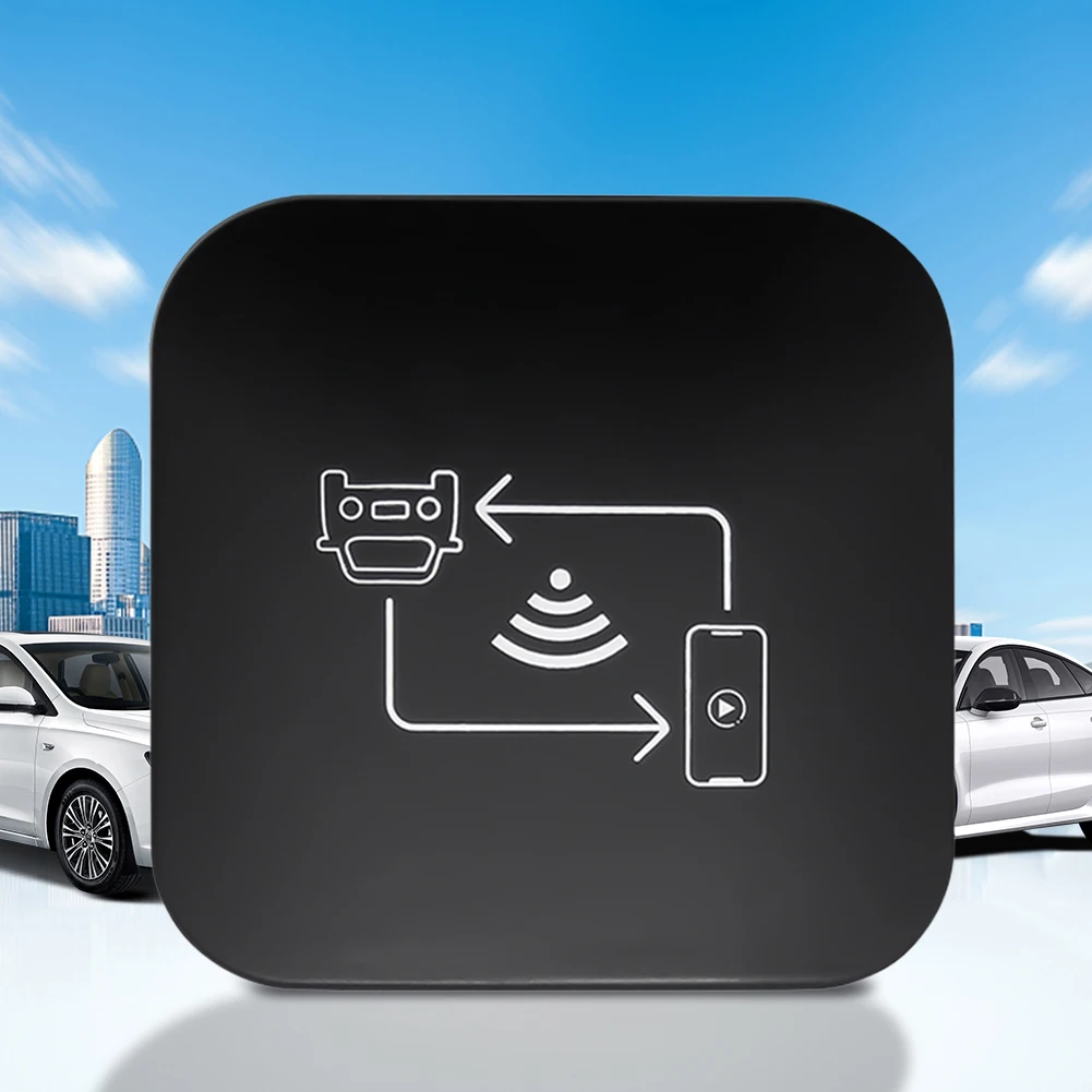 Wireless CarPlay Android Auto Mini Box Dongle BT WiFi Mini AI Box Auto Connect Android 11+ System for Wired CarPlay Android Cars