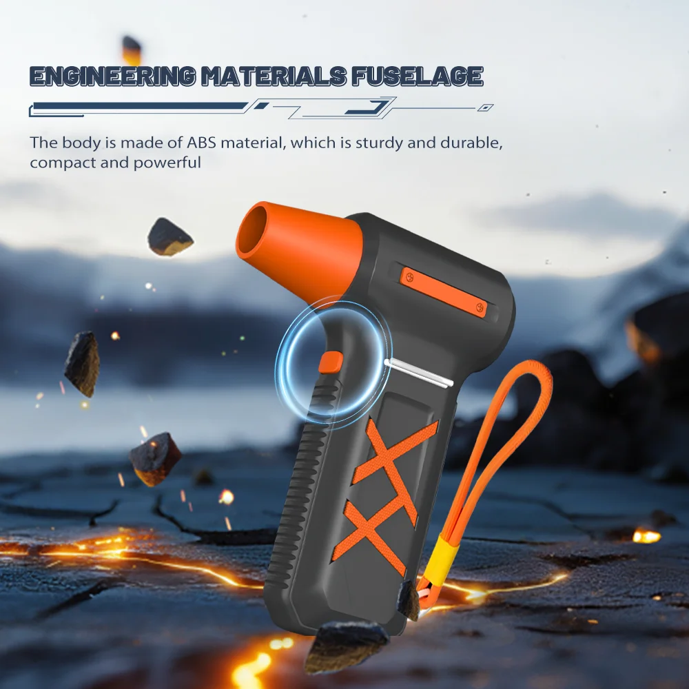 1000,000 RPM Turbofan High Power Jet Fan Brushless Motor Variable Speed Dust Blower Cleaning Tool Air Duster