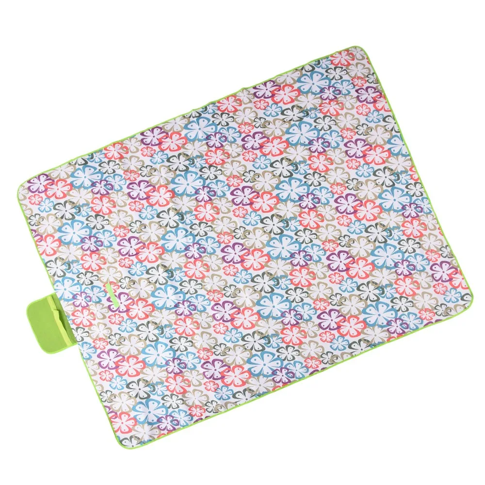 Portable 600D Oxford Cloth Picnic Blanket Large Waterproof Camping Pad Sandproof Pink Outdoor Mat For Outdoor