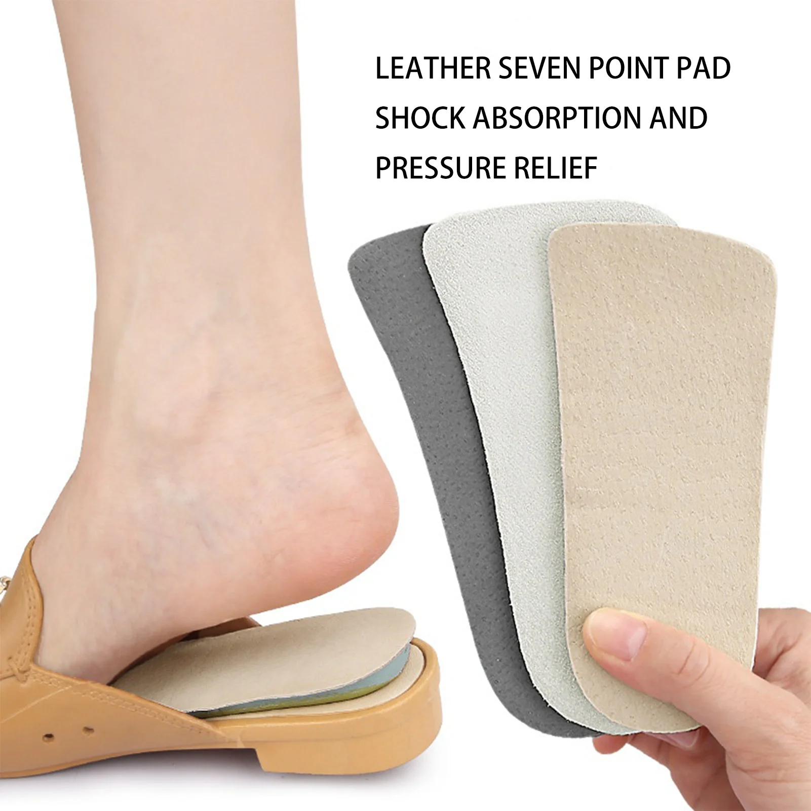 Flat Foot O-Shaped Legs Insole Latex Insole O-leg Assisted Adjustment Insole n Women Foot Care Insert