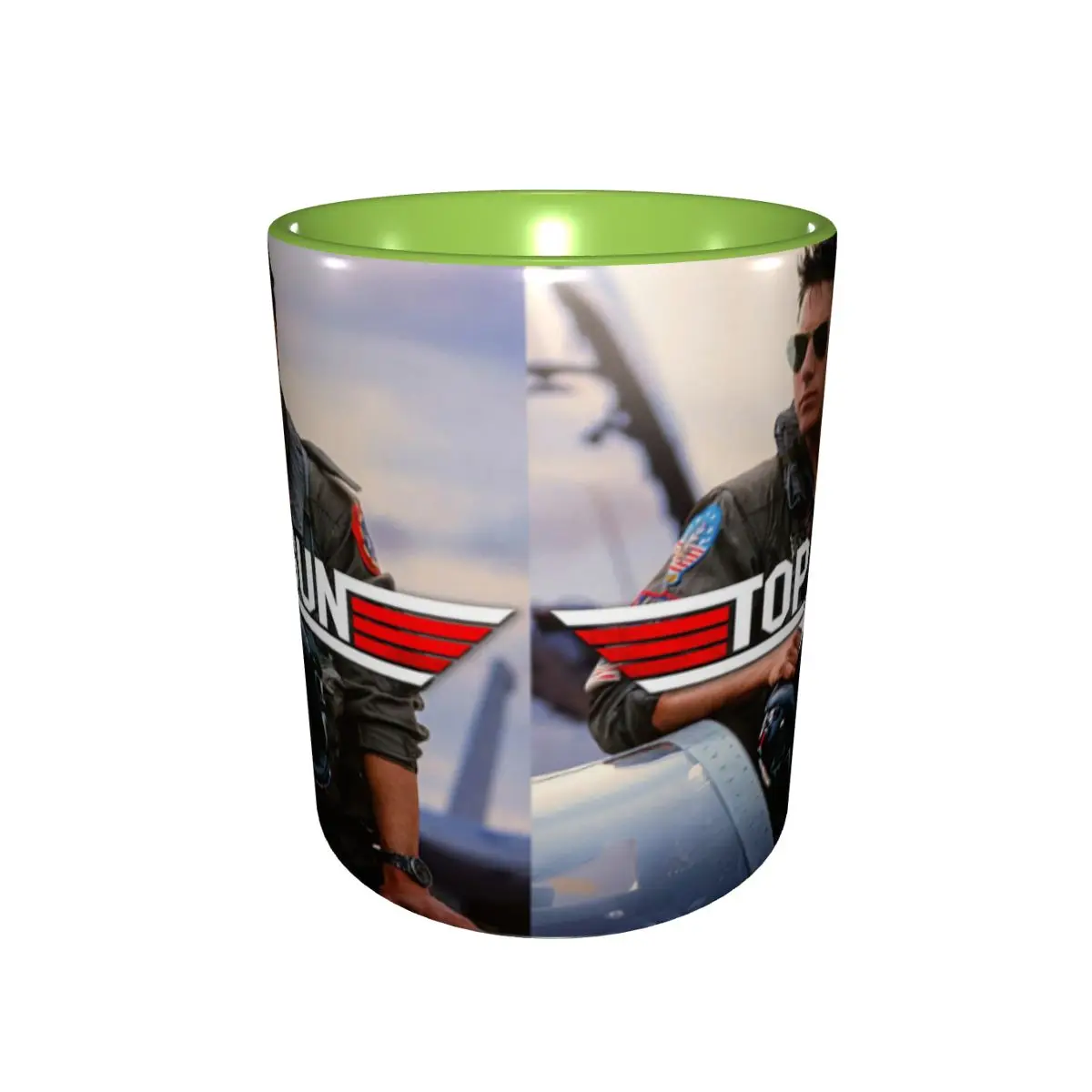 Top Gun Tom Cruise Maverick Mug Funny Ceramic Coffee Cups Tea Mugs Milk Cup Drinkware Gifts for Woman Man DIY Custom