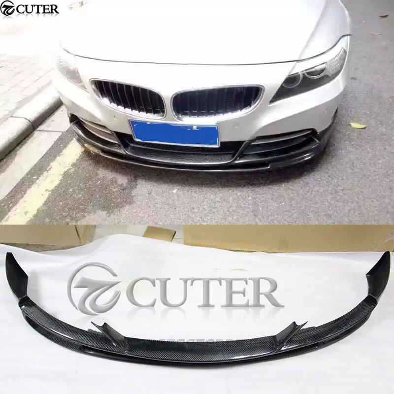E89 Z4 Original Style Carbon Fiber Front Bumper Lip Splitter for Bmw E89 Z4 Standard Bumper Splitter 09-16